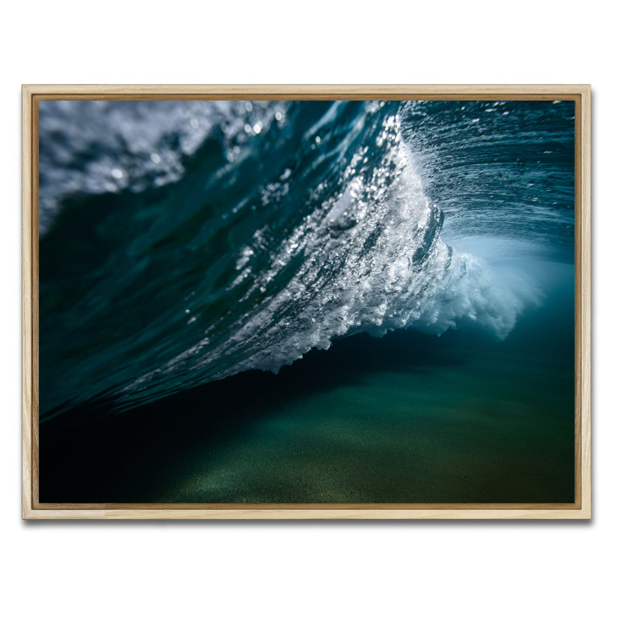 AUTO-MOCKUP WHITE | Beneath the Surface | 1 Piece | Natural Framed Canvas | group=4x3