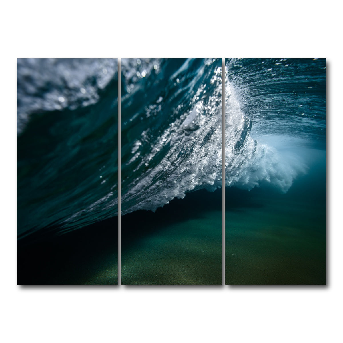 AUTO-MOCKUP WHITE | Beneath the Surface | 3 Piece | Gallery Wrap Canvas | group=8x18