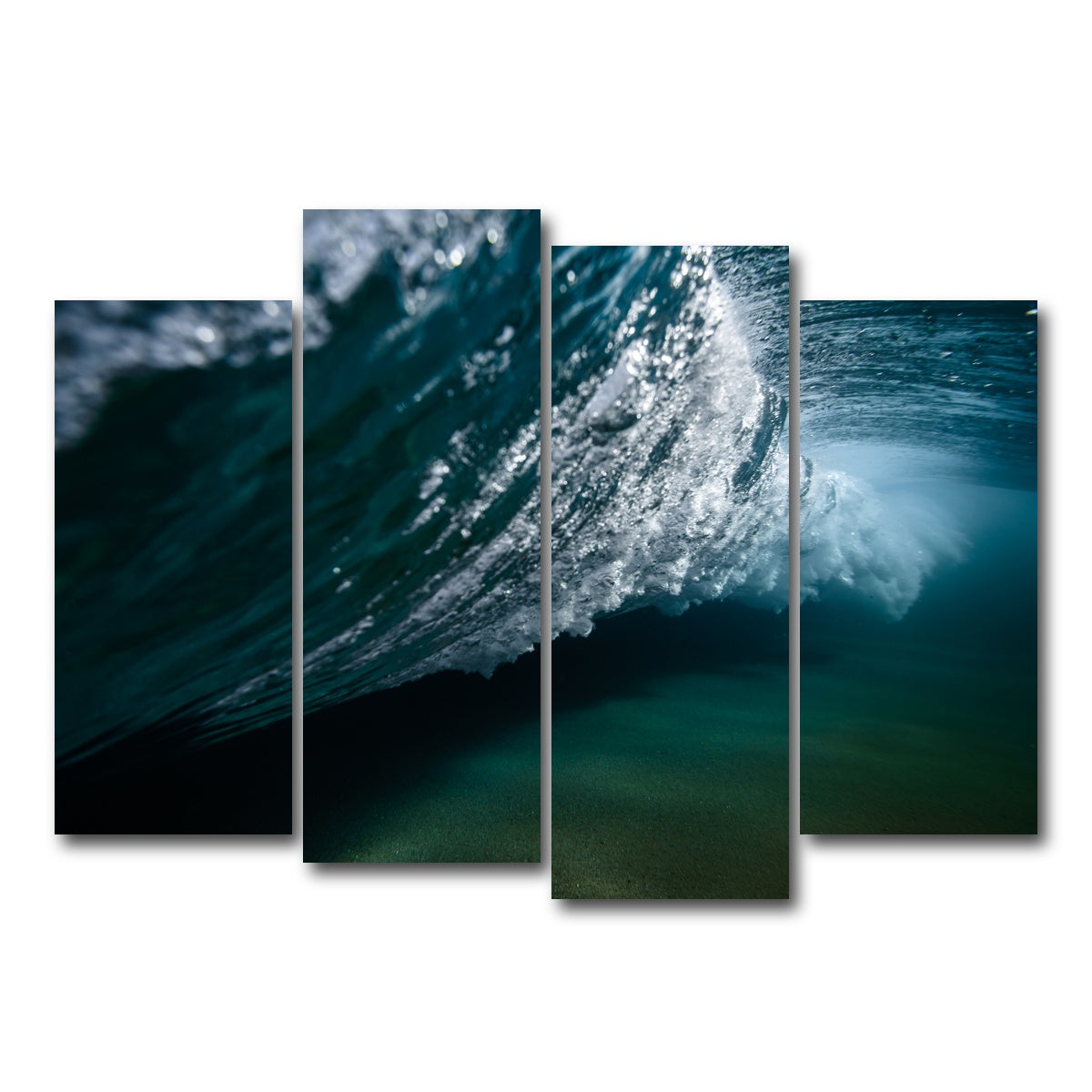 AUTO-MOCKUP WHITE | Beneath the Surface | 4 Piece | Gallery Wrap Canvas | group=4_normal