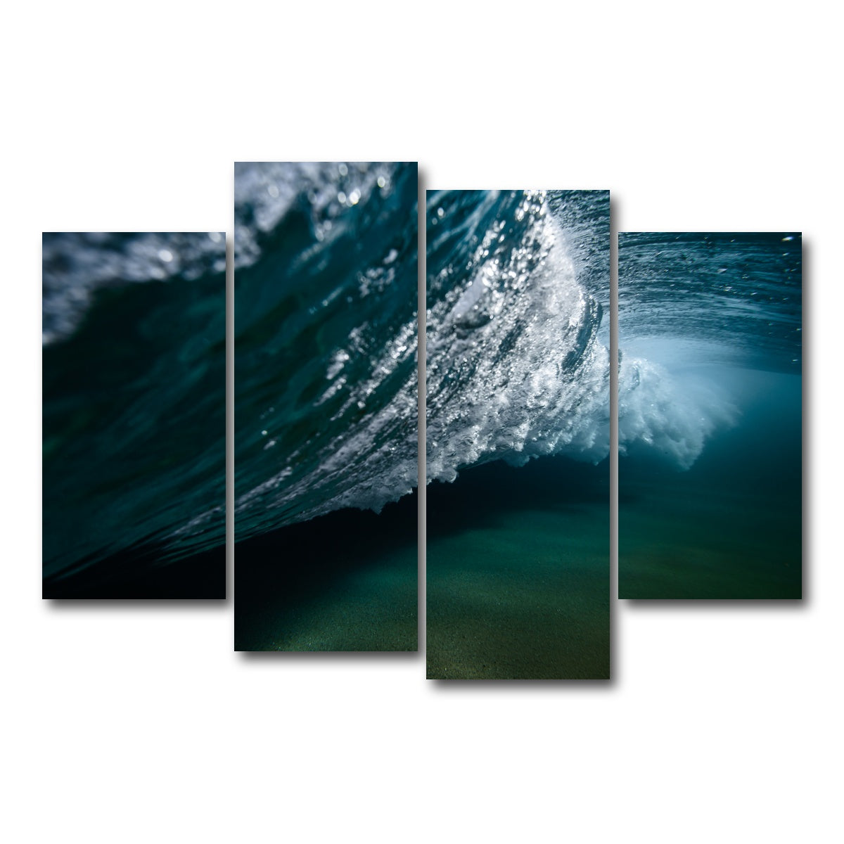 AUTO-MOCKUP WHITE | Beneath the Surface | 4 Piece | Gallery Wrap Canvas | group=4_short