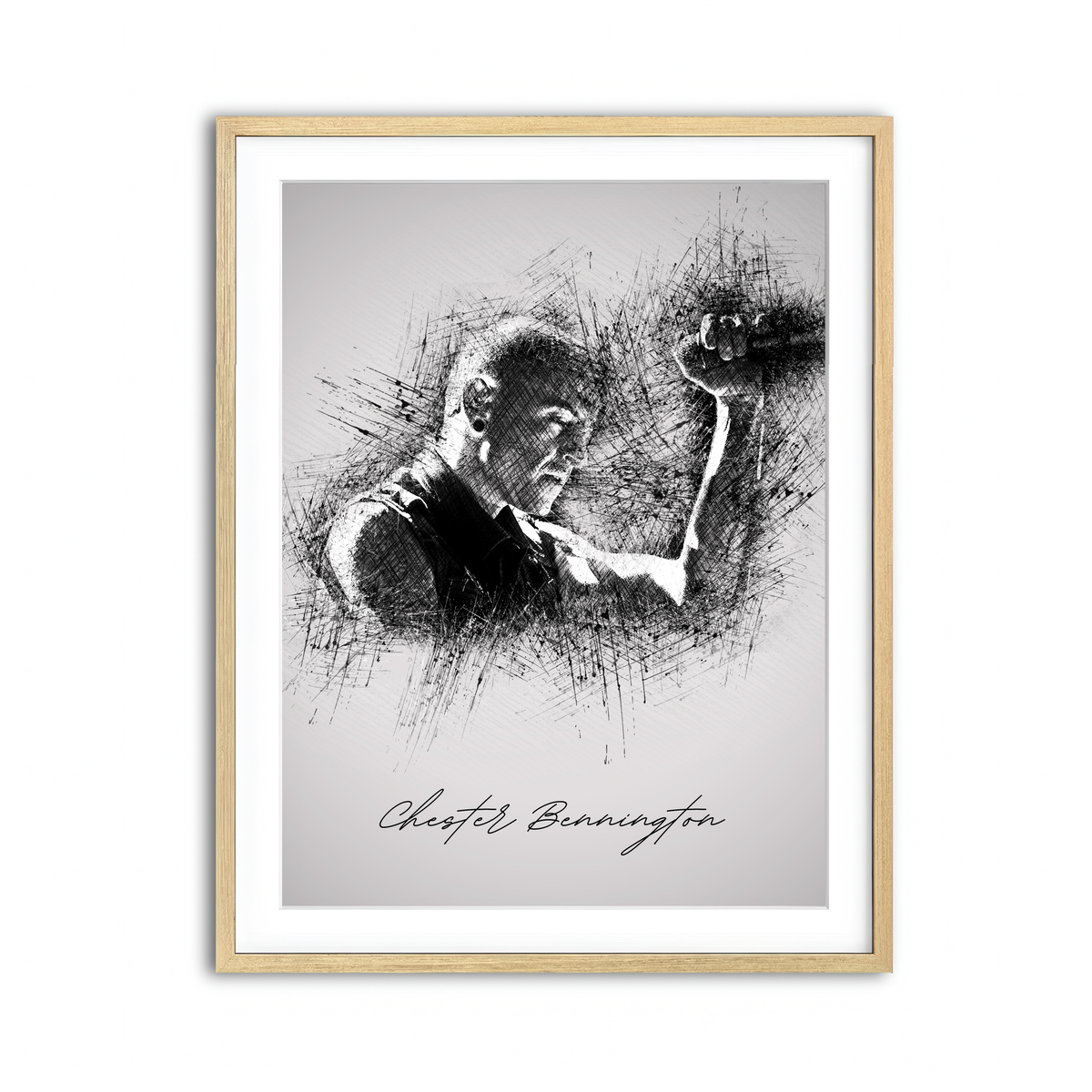 Framed Print 3x4 Natural