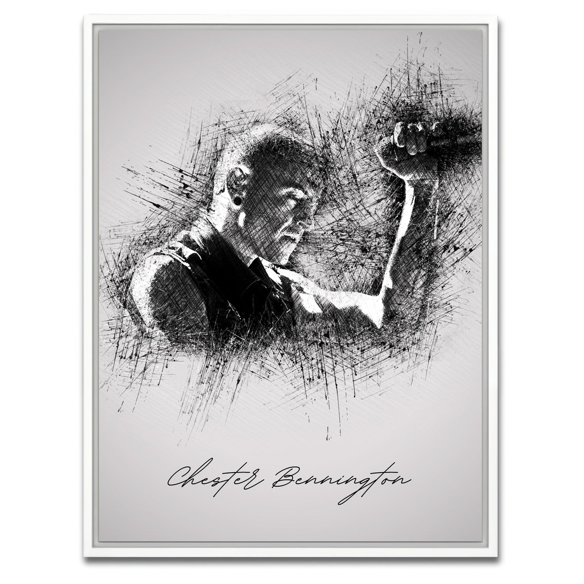 AUTO-MOCKUP WHITE | Bennington | 1 Piece | White Framed Canvas | group=3x4
