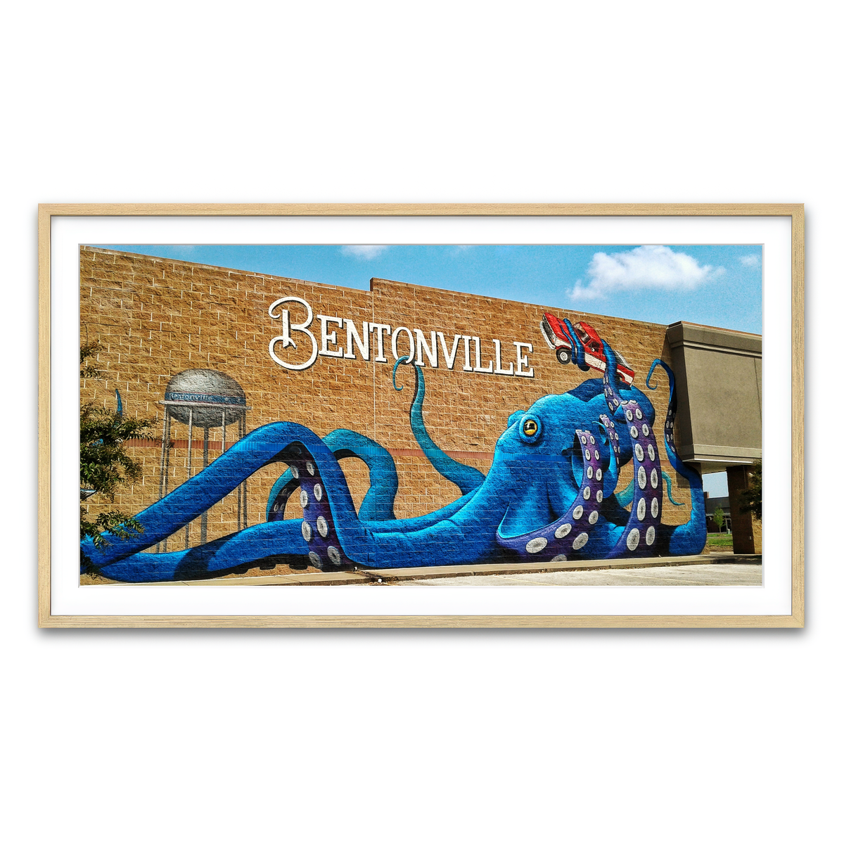 Framed Print 2x1 Natural