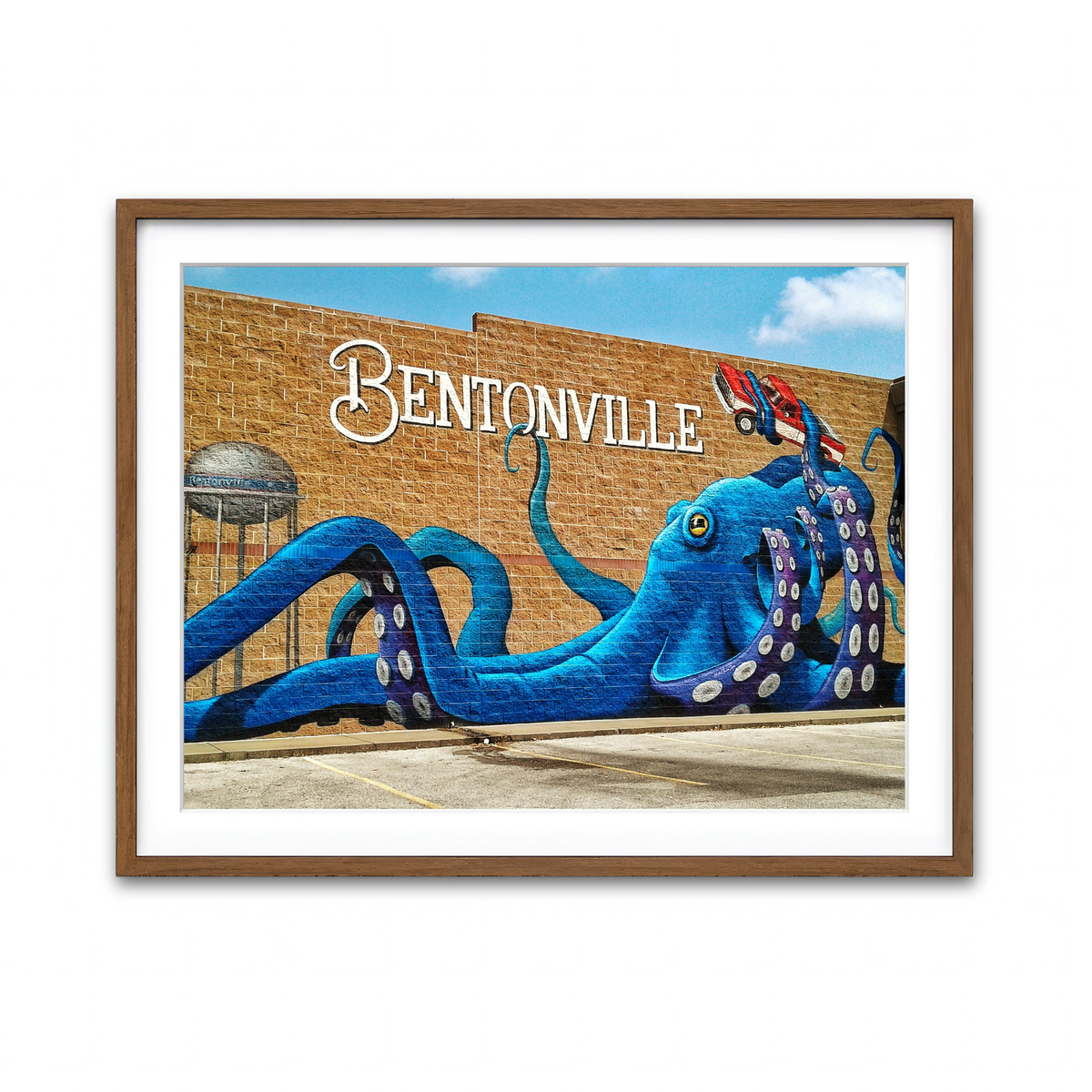 Framed Print 4x3 Walnut