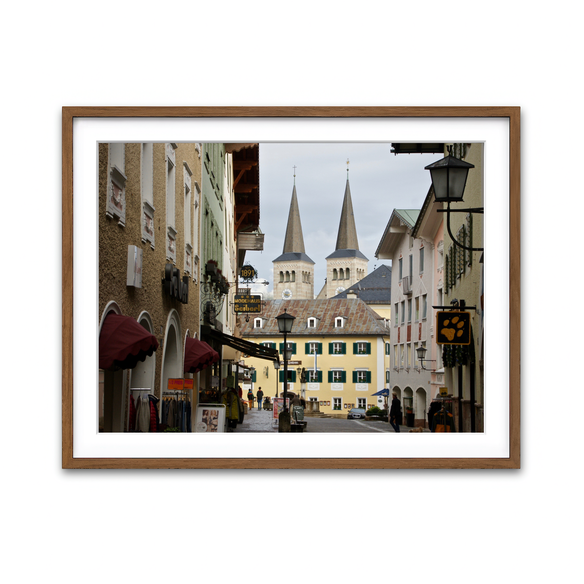 Framed Print 4x3 Walnut