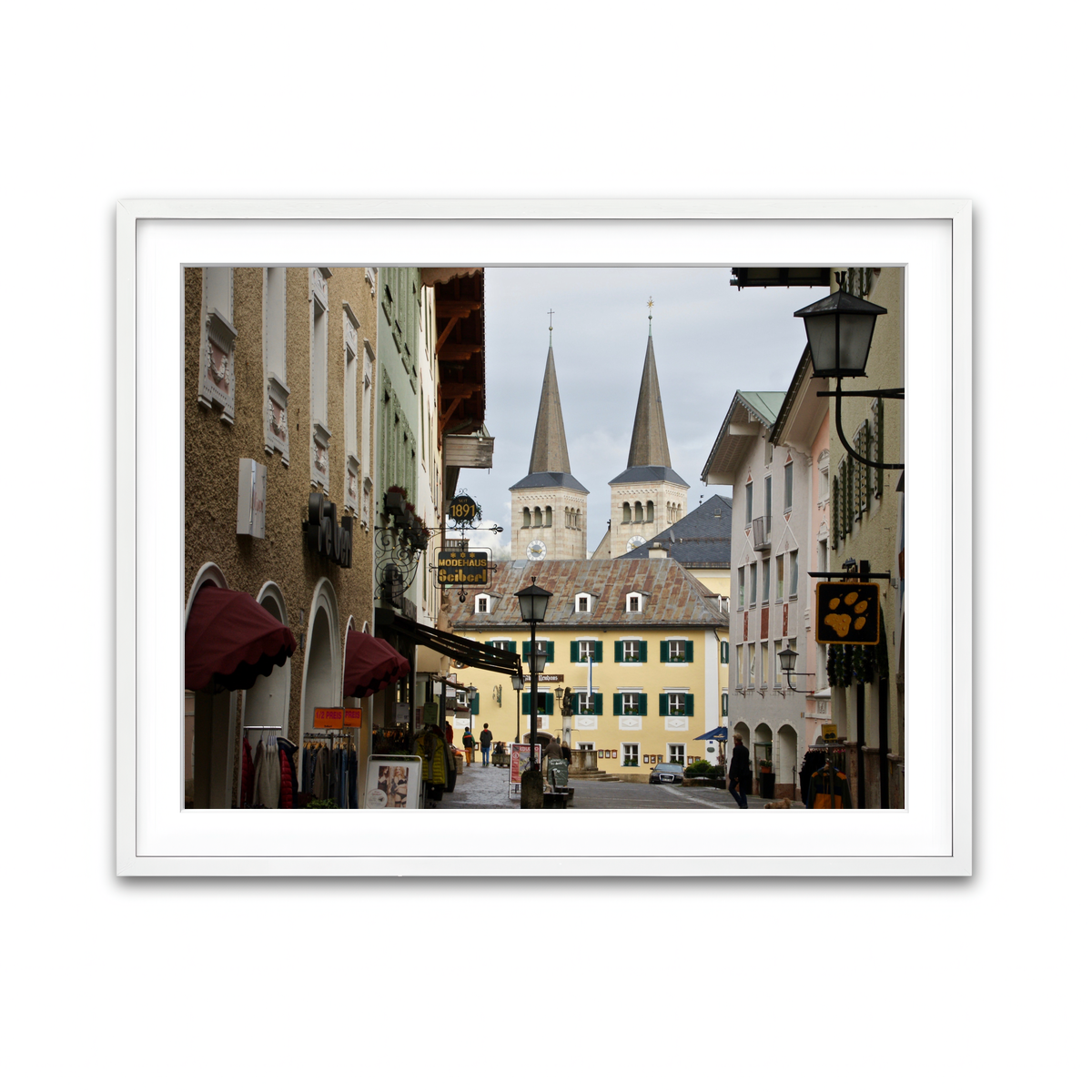 Framed Print 4x3 White