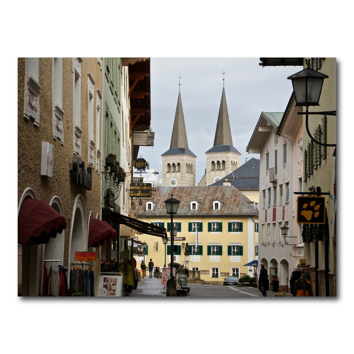 AUTO-MOCKUP WHITE | Berchtesgaden Germany | 1 Piece | Gallery Wrap Canvas | group=4x3