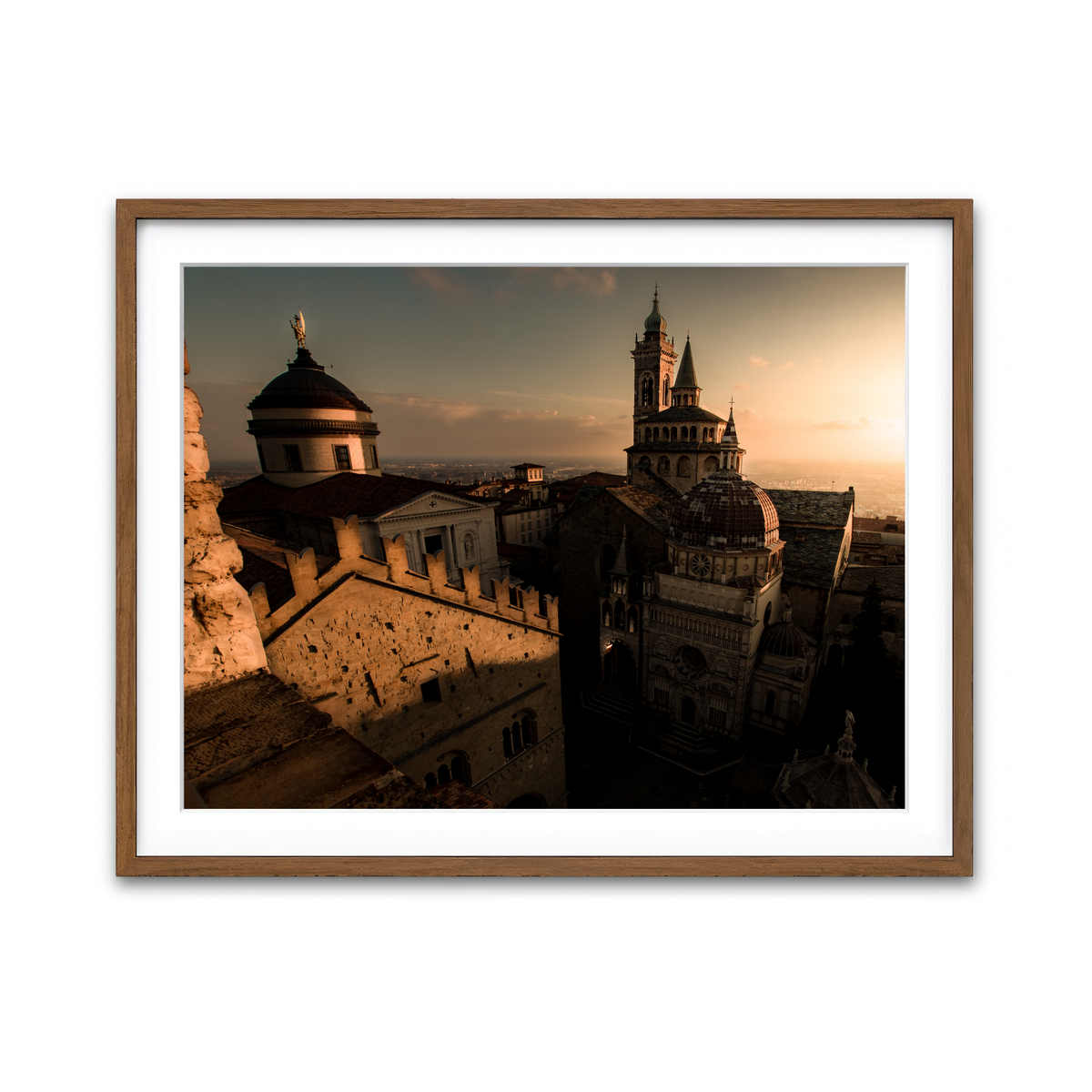 Framed Print 4x3 Walnut