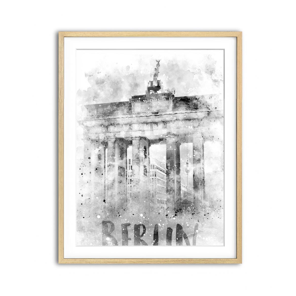 Framed Print 3x4 Natural