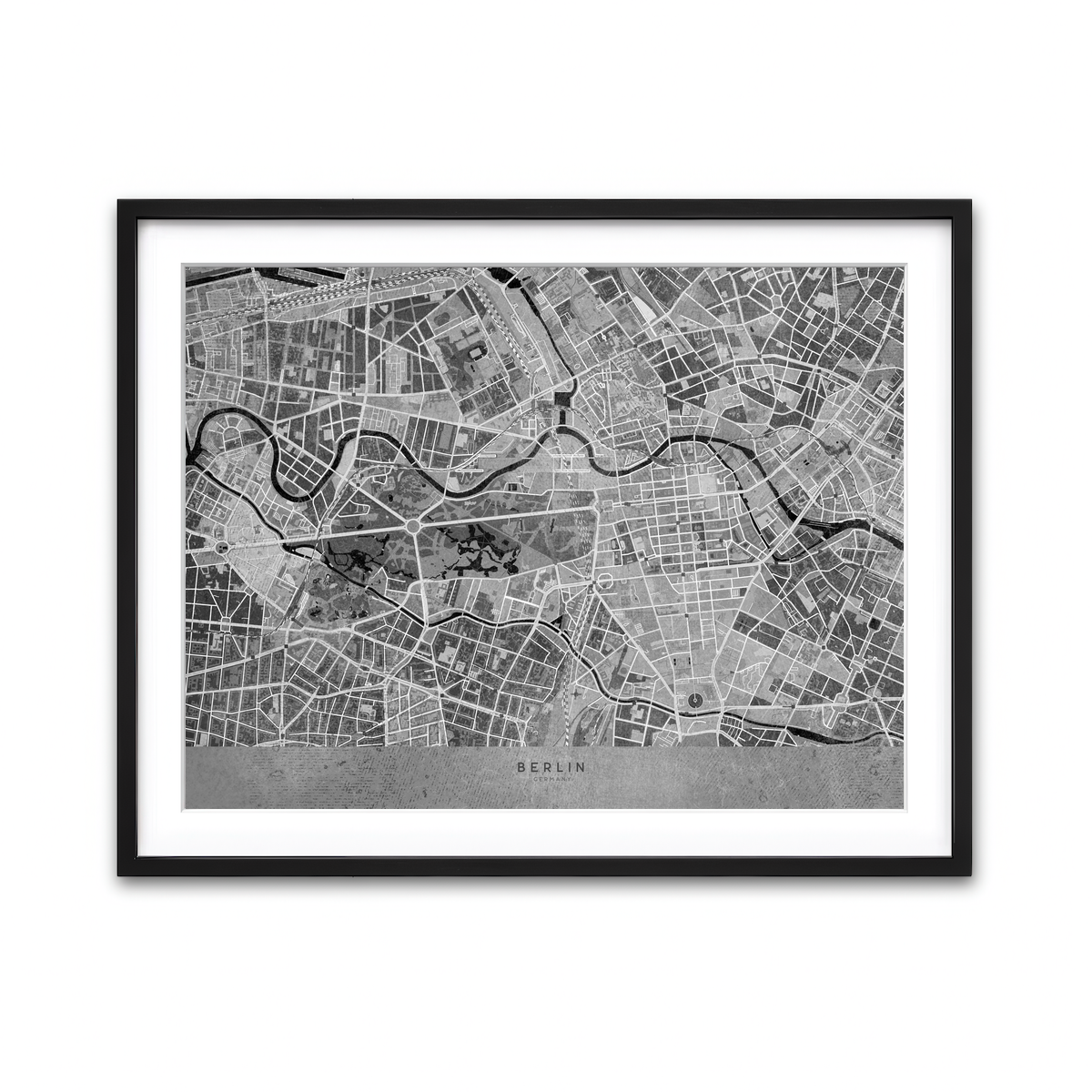 Framed Print 4x3 Black