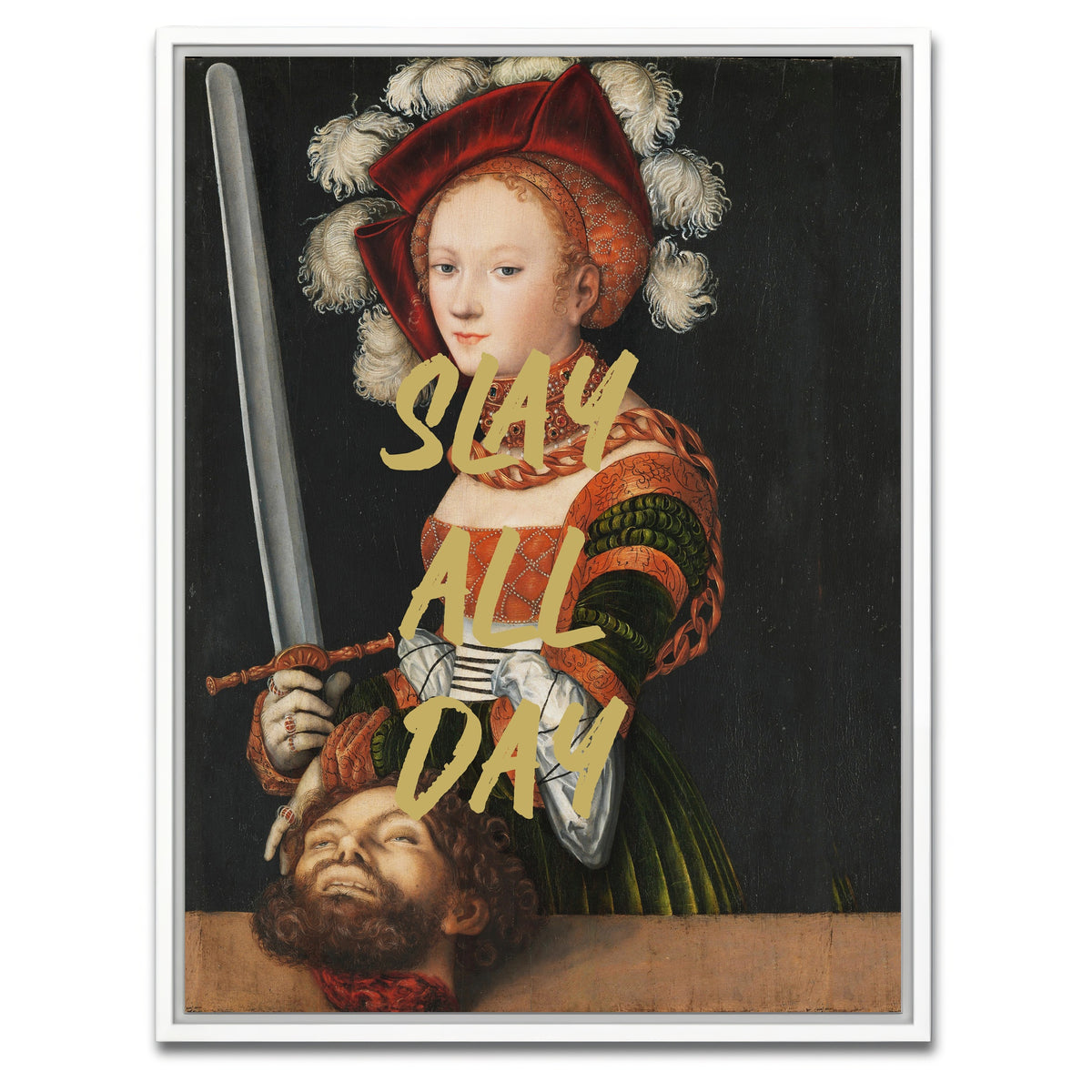 AUTO-MOCKUP WHITE | Best Advice Ever Received | 1 Piece | White Framed Canvas | group=3x4