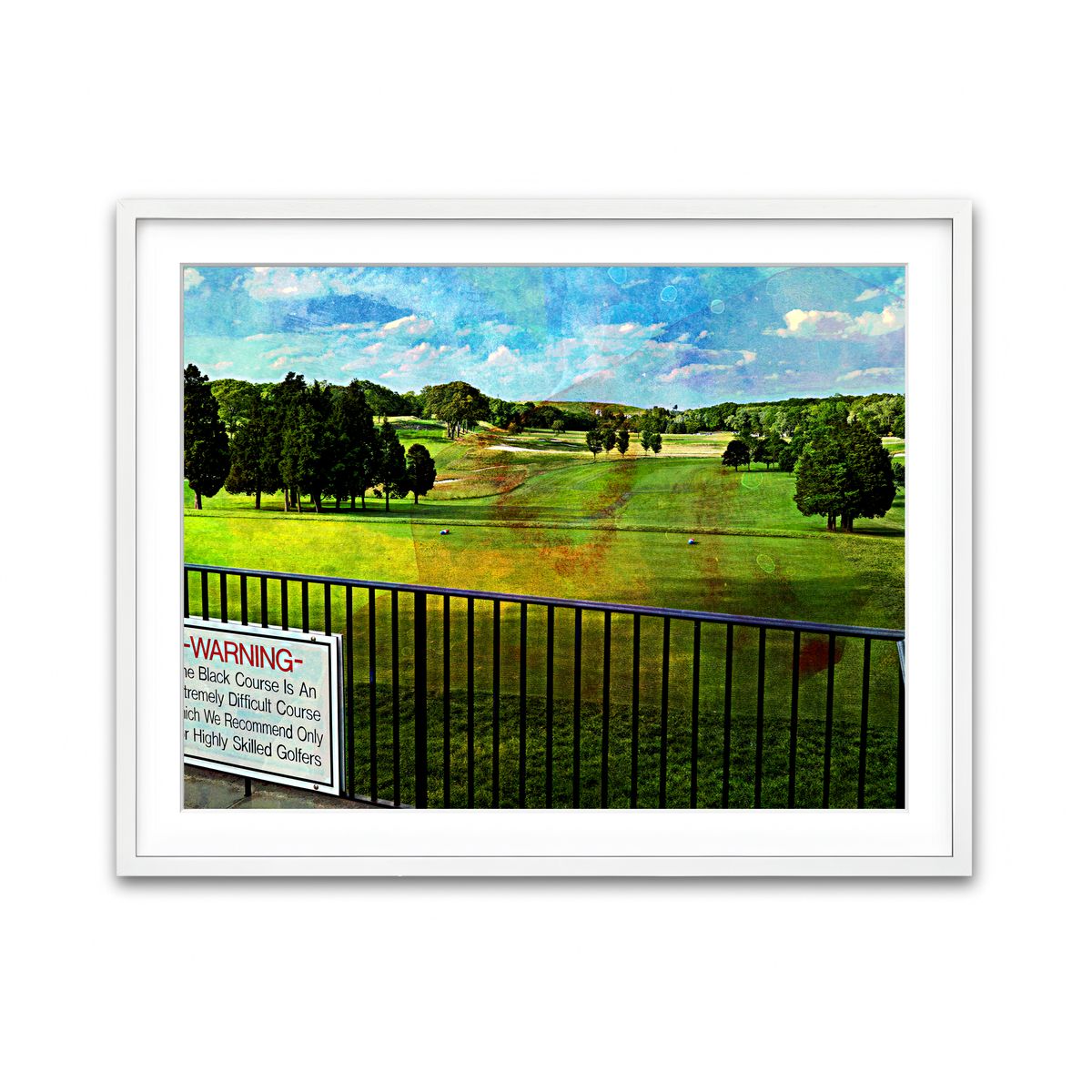 Framed Print 4x3 White