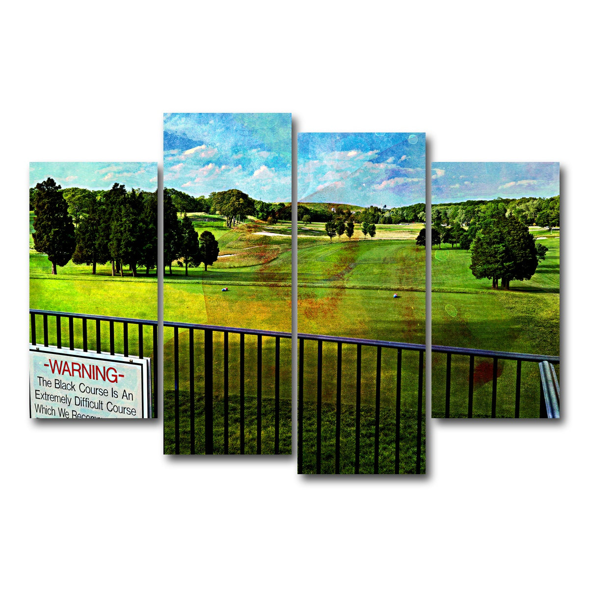 AUTO-MOCKUP WHITE | Bethpage Black | 4 Piece | Gallery Wrap Canvas | group=4_short