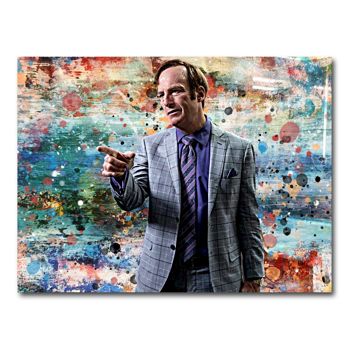 AUTO-MOCKUP WHITE | Better Call Saul | 1 Piece | Gallery Wrap Canvas | group=4x3