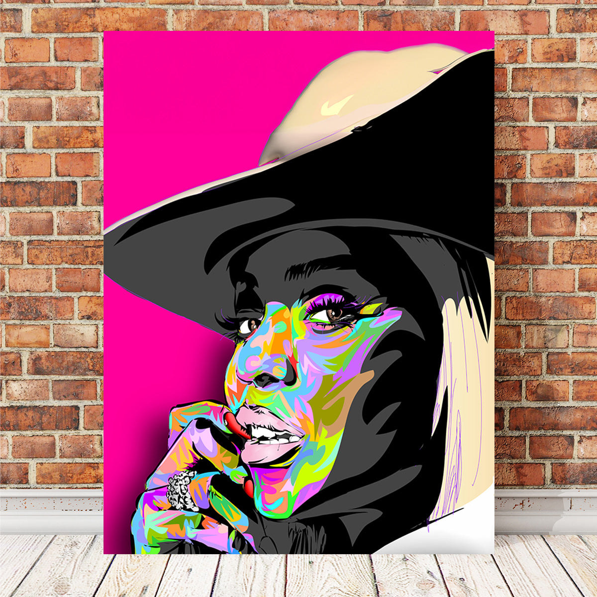 Beyonce Cowboy Wall Art