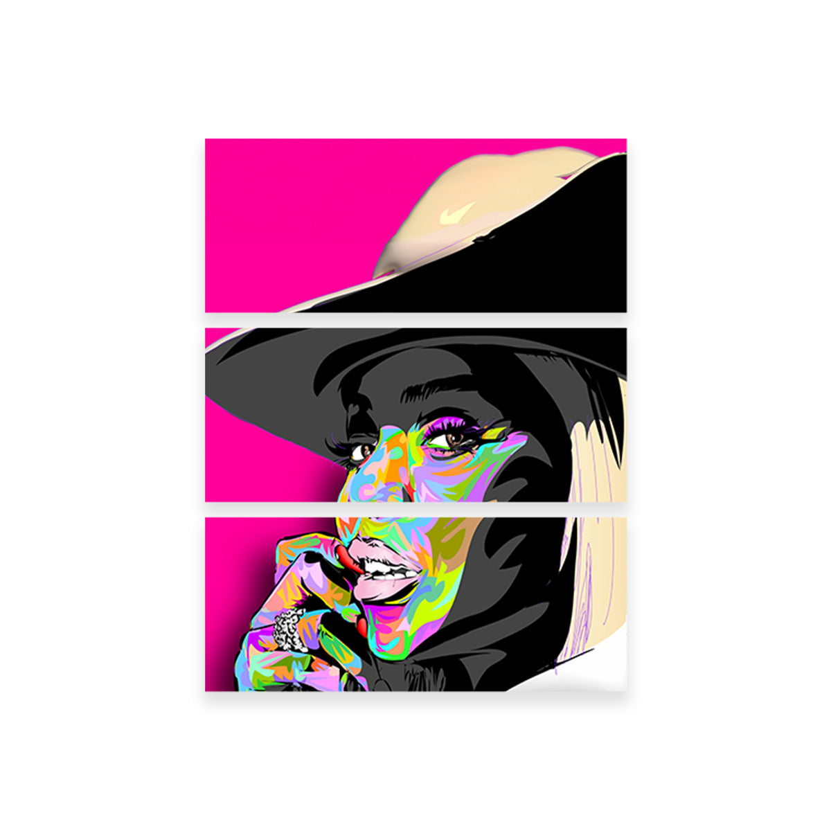 Beyonce Cowboy Wall Art