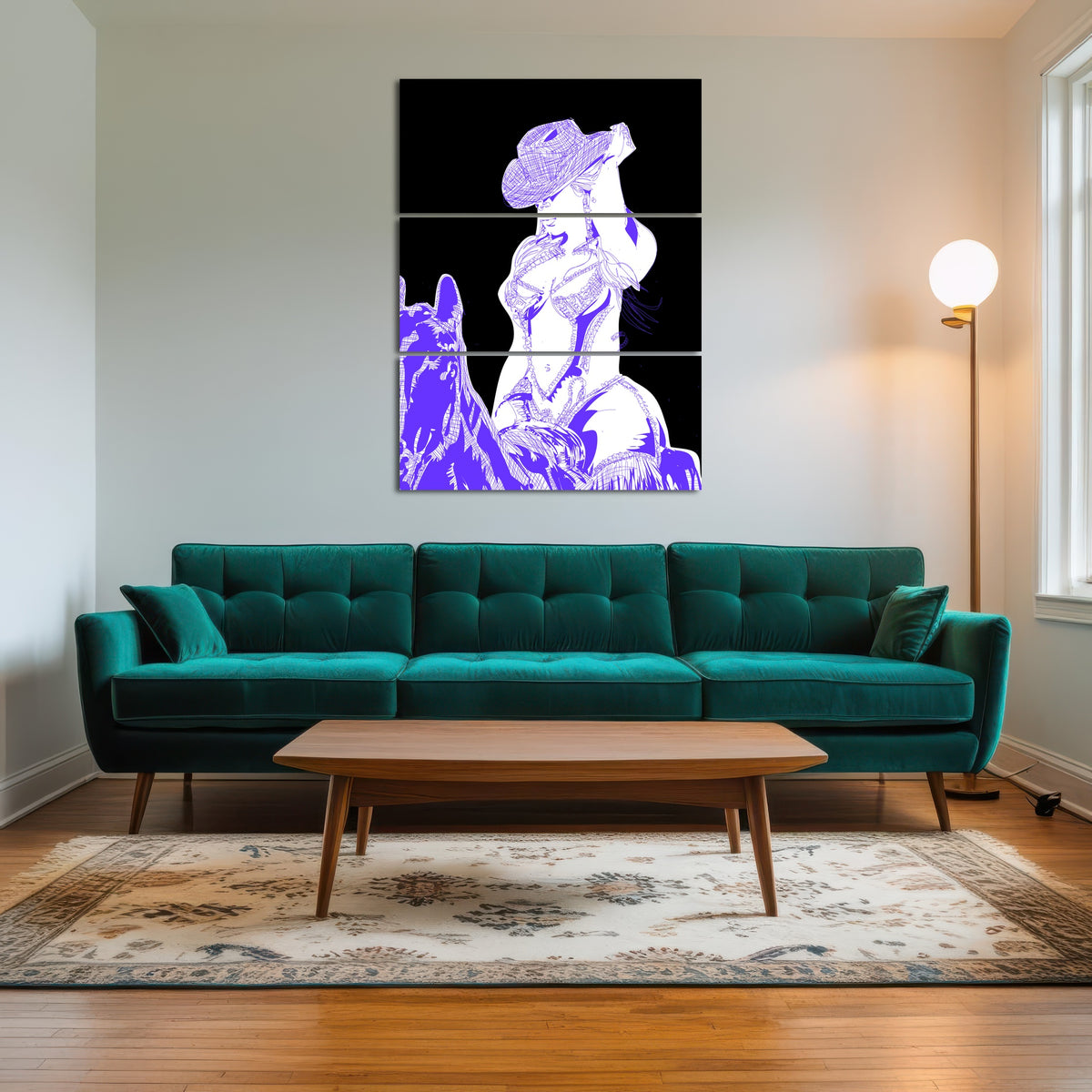 AUTO-MOCKUP ROOM | Beyonce on Glitter Horse