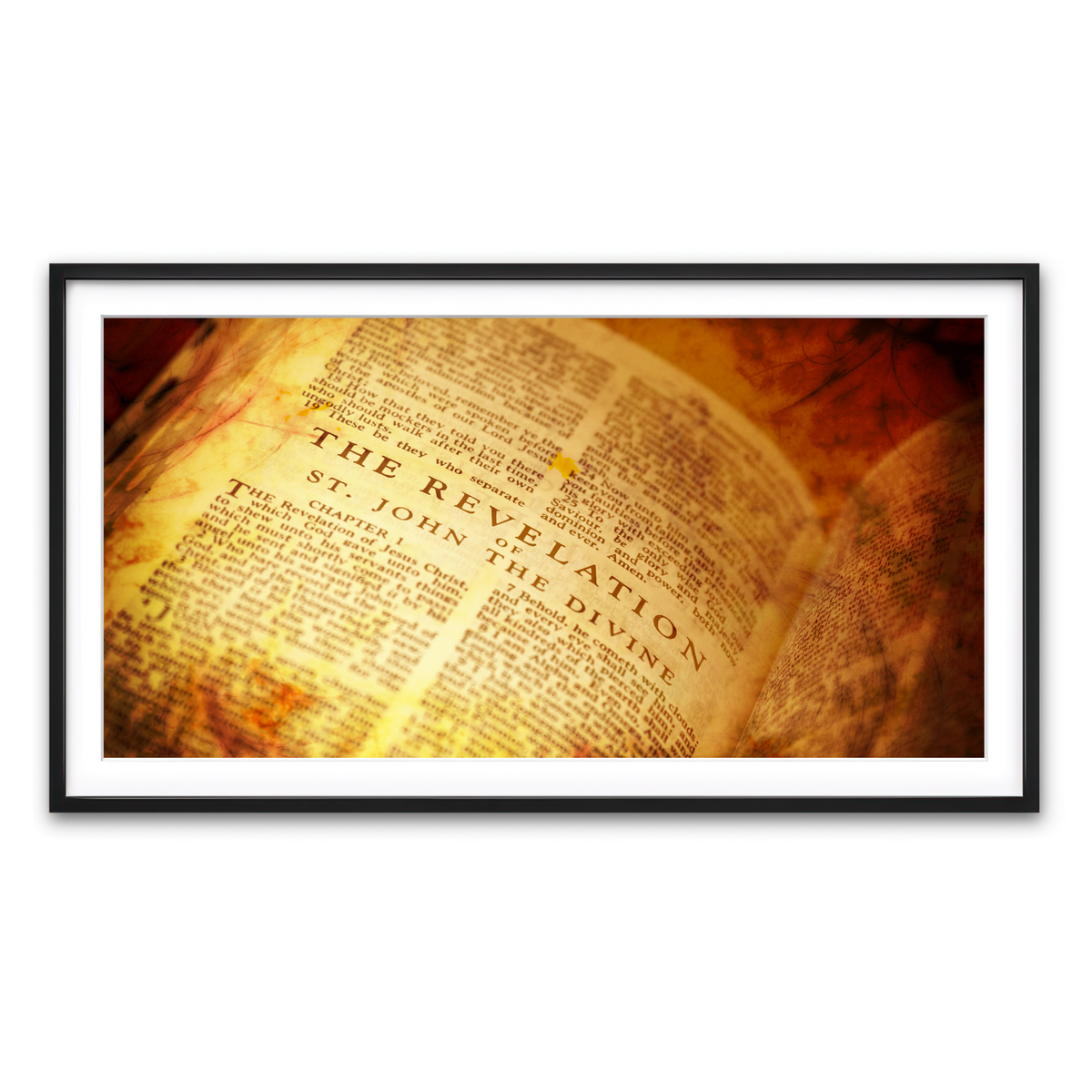 Framed Print 2x1 Black