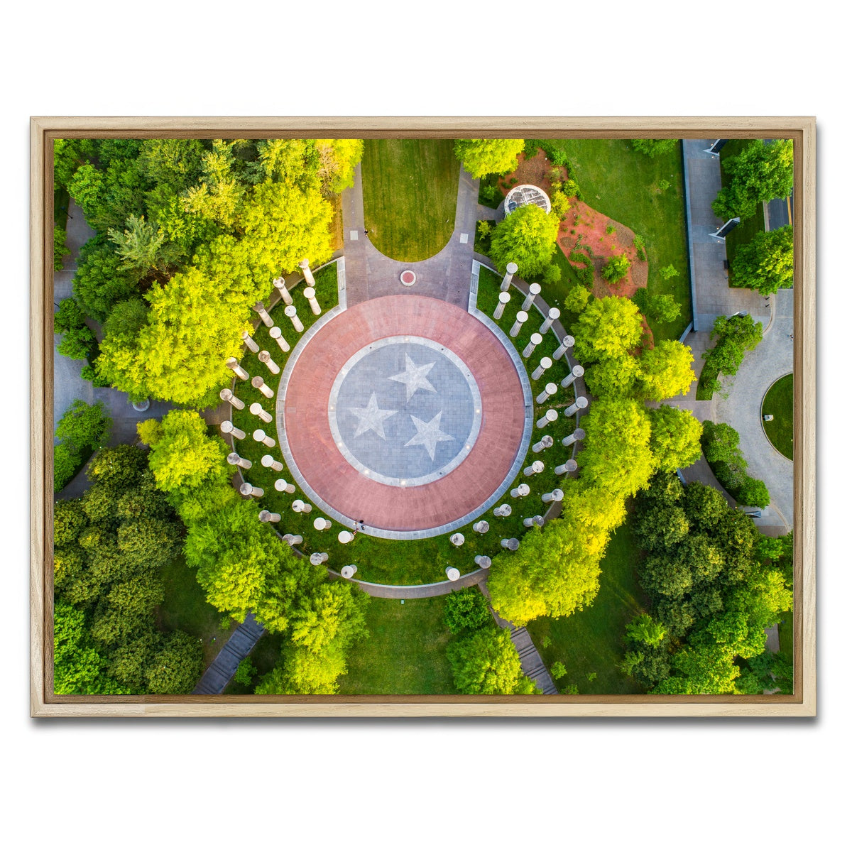 AUTO-MOCKUP WHITE | Bicentennial Park | 1 Piece | Natural Framed Canvas | group=4x3