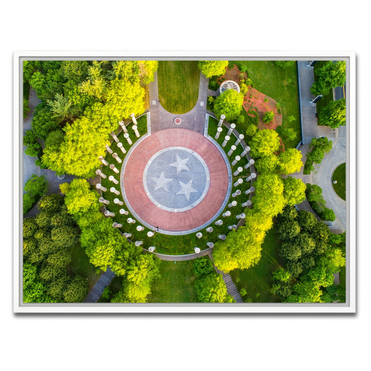 AUTO-MOCKUP WHITE | Bicentennial Park | 1 Piece | White Framed Canvas | group=4x3