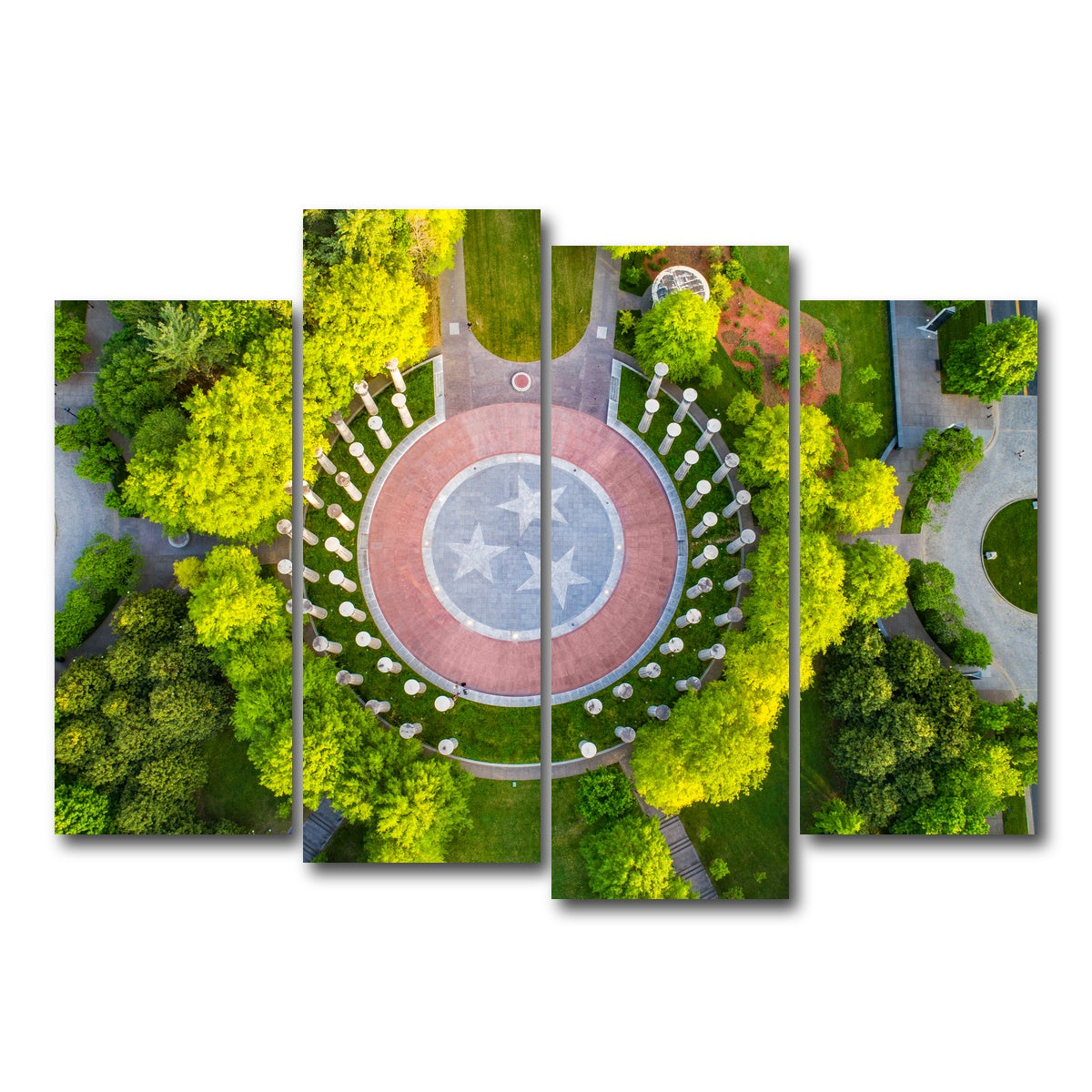 AUTO-MOCKUP WHITE | Bicentennial Park | 4 Piece | Gallery Wrap Canvas | group=4_normal