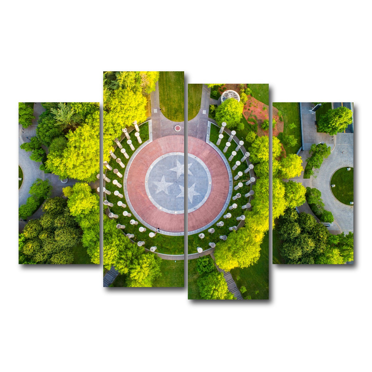 AUTO-MOCKUP WHITE | Bicentennial Park | 4 Piece | Gallery Wrap Canvas | group=4_short