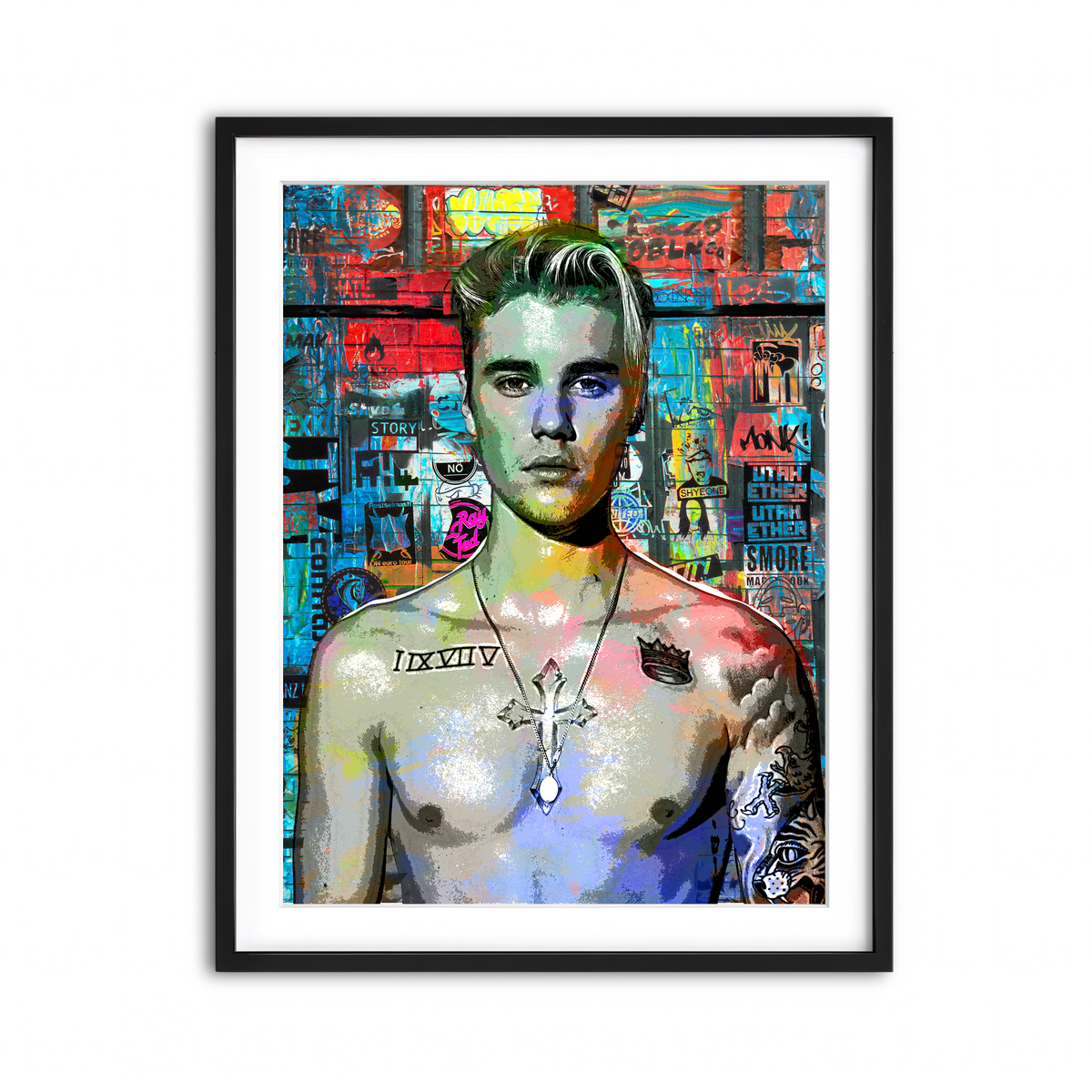 Framed Print 3x4 Black