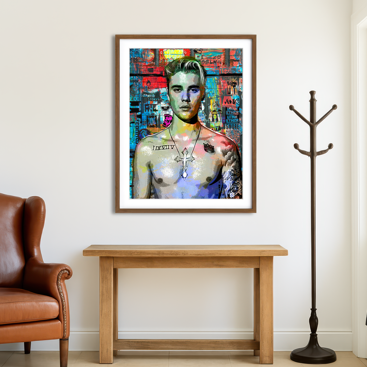 AUTO-MOCKUP ROOM | Bieber Wall Art