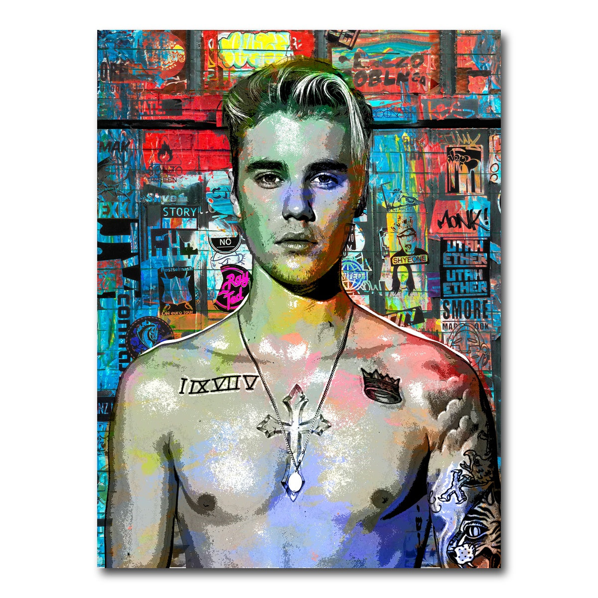 AUTO-MOCKUP WHITE | Bieber | 1 Piece | Gallery Wrap Canvas | group=3x4