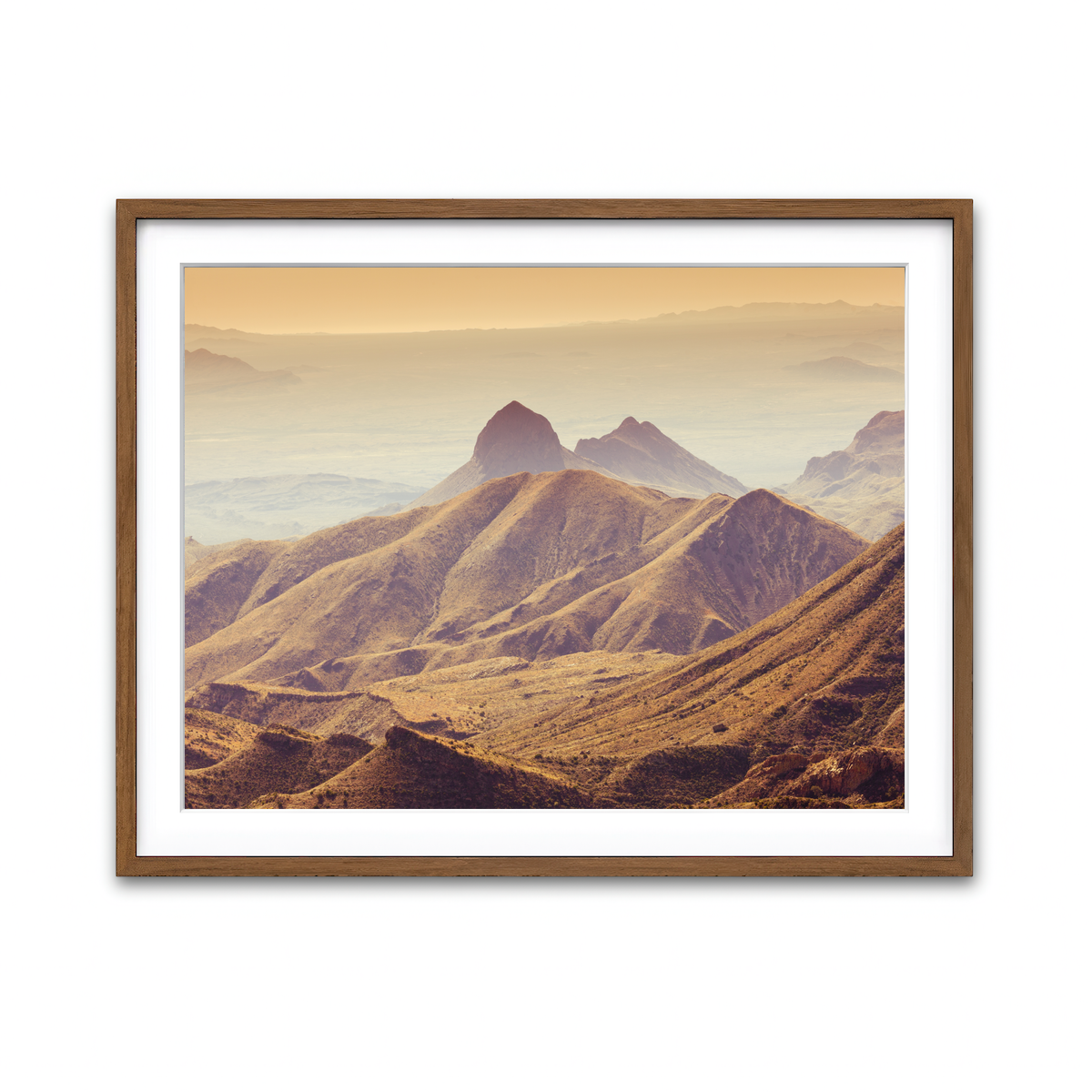 Framed Print 4x3 Walnut