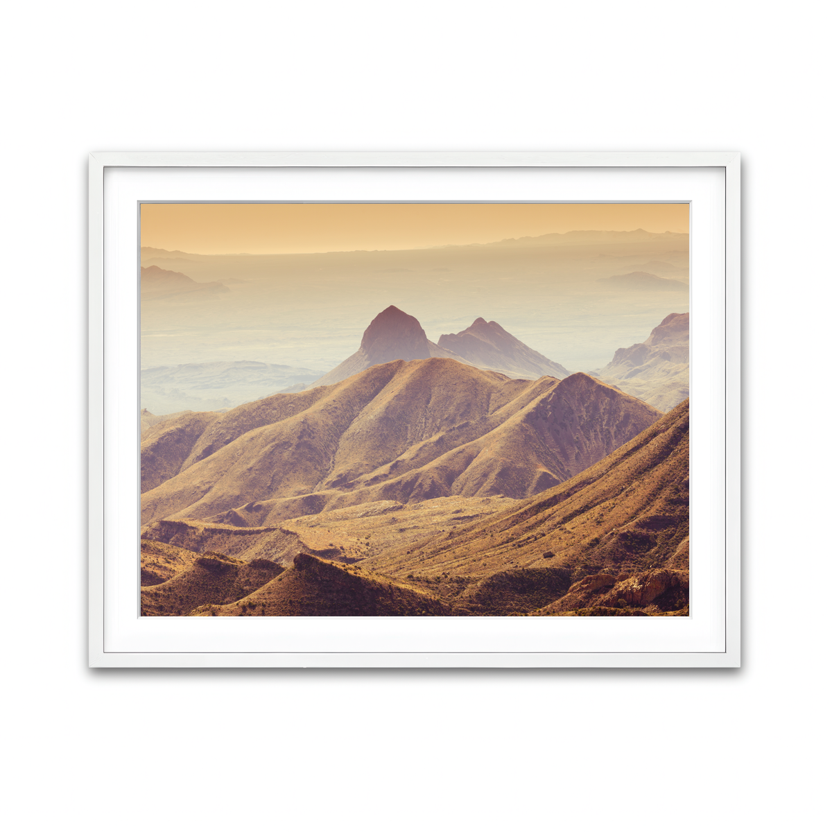 Framed Print 4x3 White