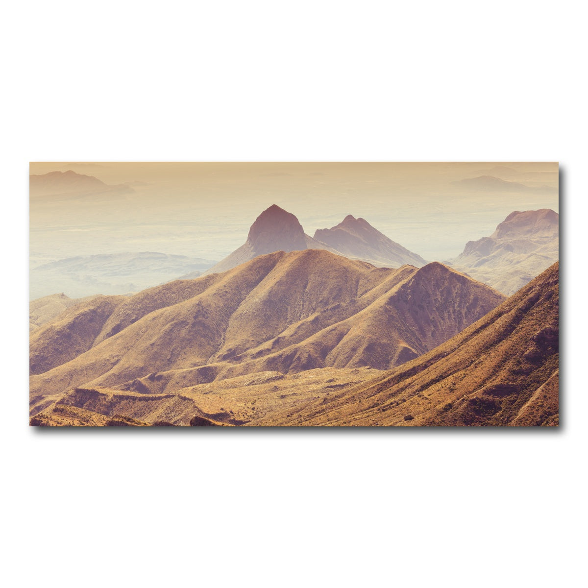 AUTO-MOCKUP WHITE | Big Bend National Park Chisos Mountains | 1 Piece | Gallery Wrap Canvas | group=2x1