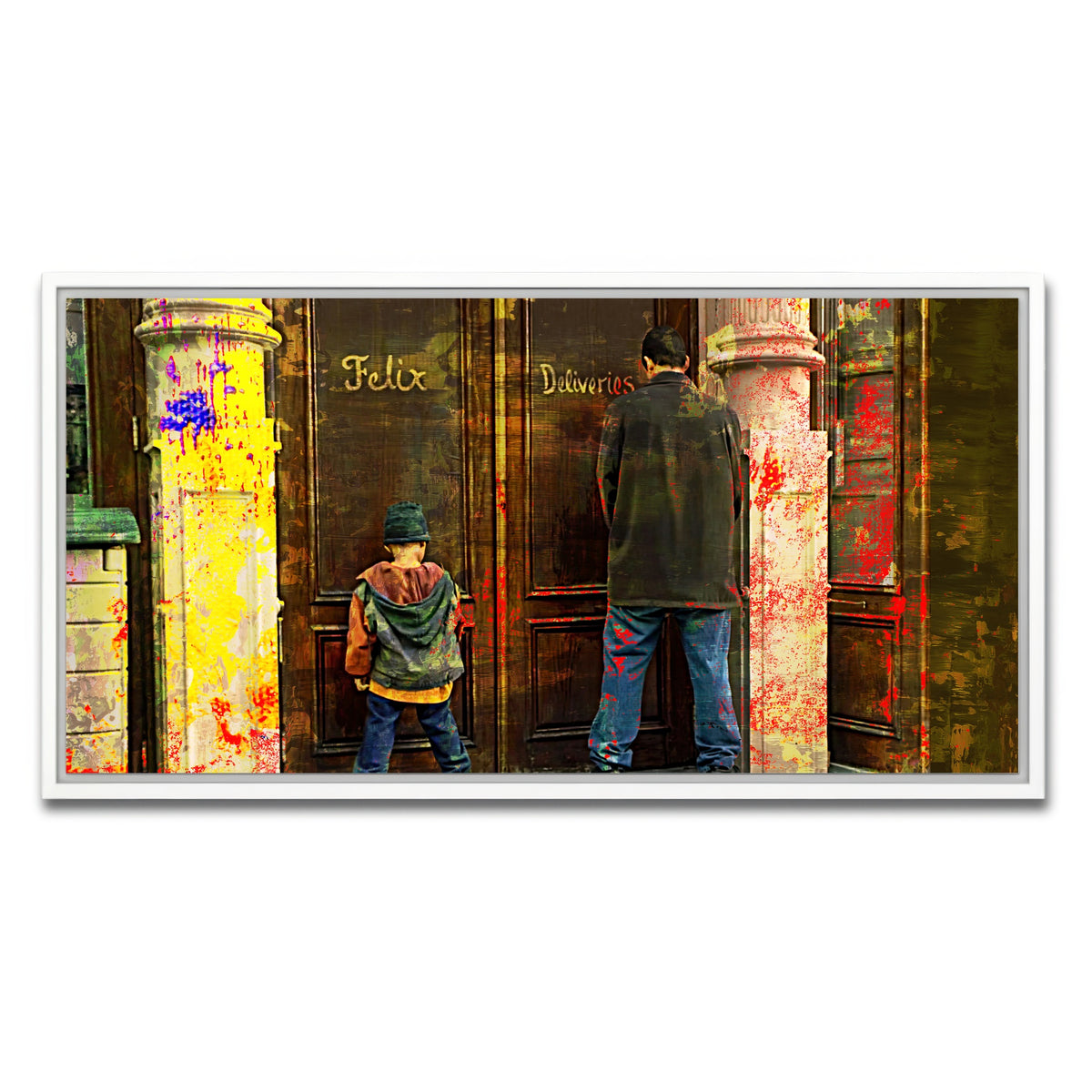 AUTO-MOCKUP WHITE | Big Daddy | 1 Piece | White Framed Canvas | group=2x1