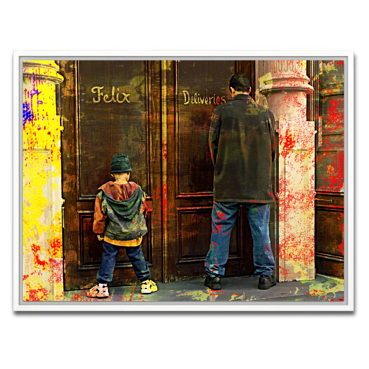 AUTO-MOCKUP WHITE | Big Daddy | 1 Piece | White Framed Canvas | group=4x3