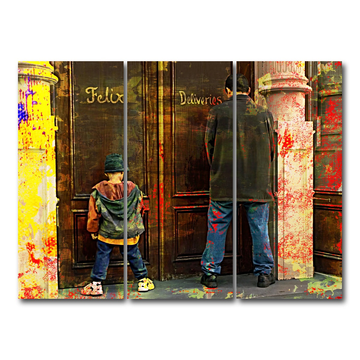 AUTO-MOCKUP WHITE | Big Daddy | 3 Piece | Gallery Wrap Canvas | group=8x18