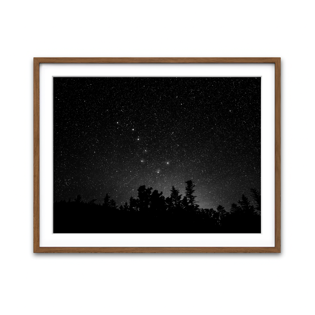 Framed Print 4x3 Walnut