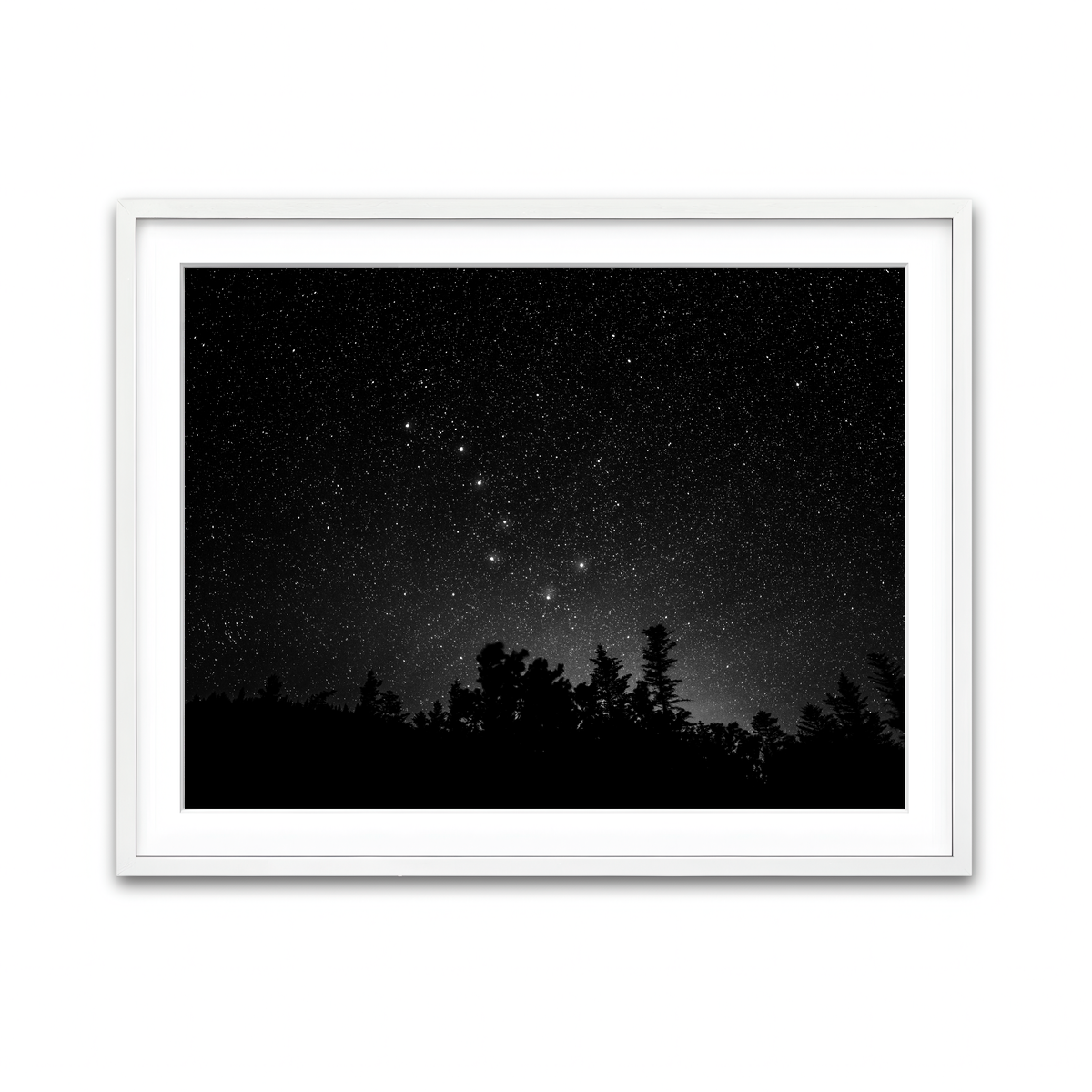 Framed Print 4x3 White