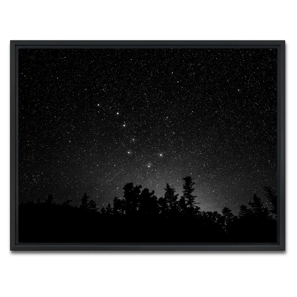 AUTO-MOCKUP WHITE | Big Dipper Starry Night | 1 Piece | Black Framed Canvas | group=4x3
