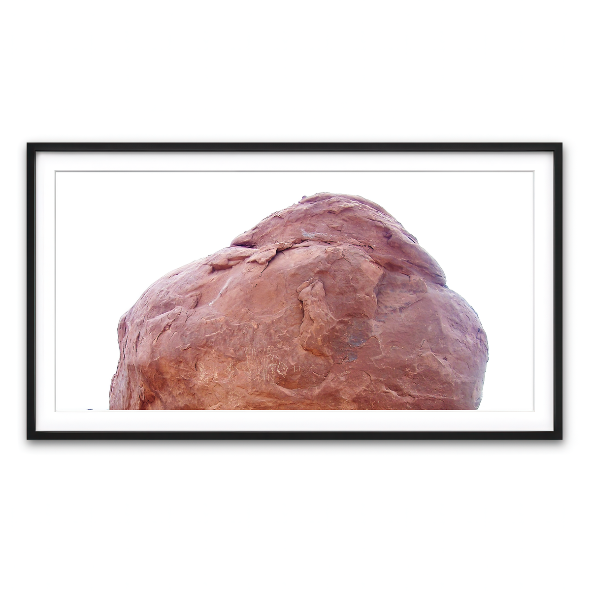 Framed Print 2x1 Black