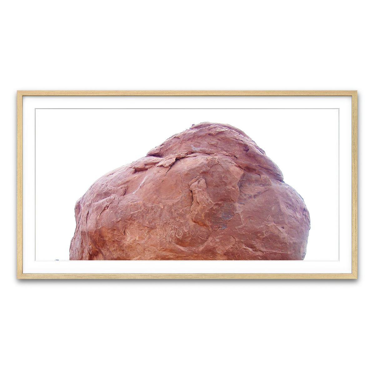 Framed Print 2x1 Natural