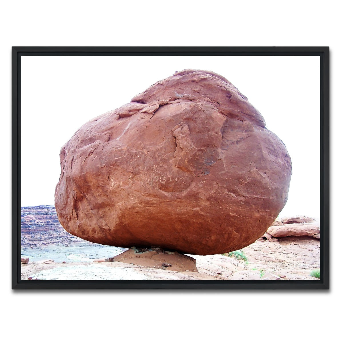 AUTO-MOCKUP WHITE | Big Rock | 1 Piece | Black Framed Canvas | group=4x3