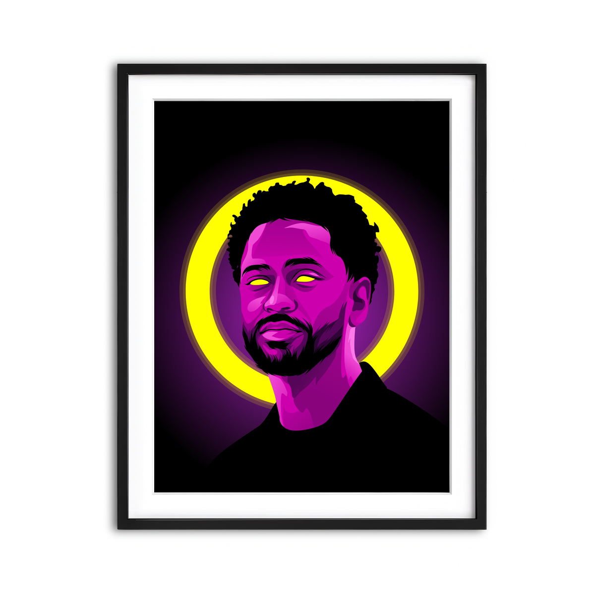 Framed Print 3x4 Black