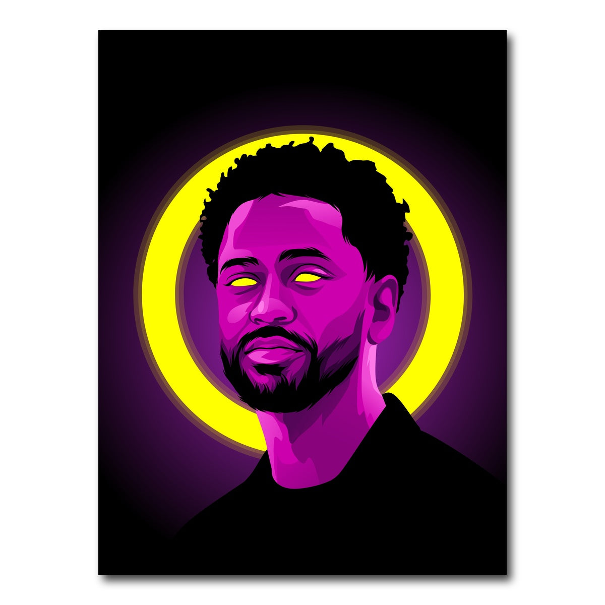 AUTO-MOCKUP WHITE | Big Sean | 1 Piece | Gallery Wrap Canvas | group=3x4