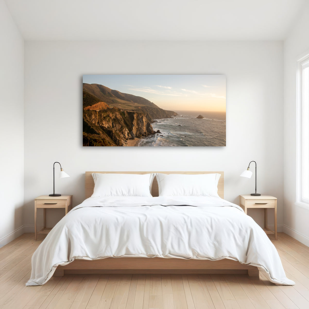 AUTO-MOCKUP ROOM | Big Sur Coastline Sunset