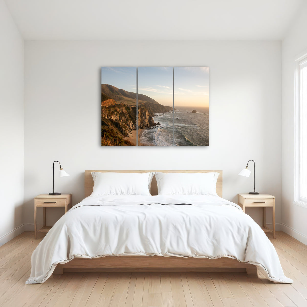 AUTO-MOCKUP ROOM | Big Sur Coastline Sunset