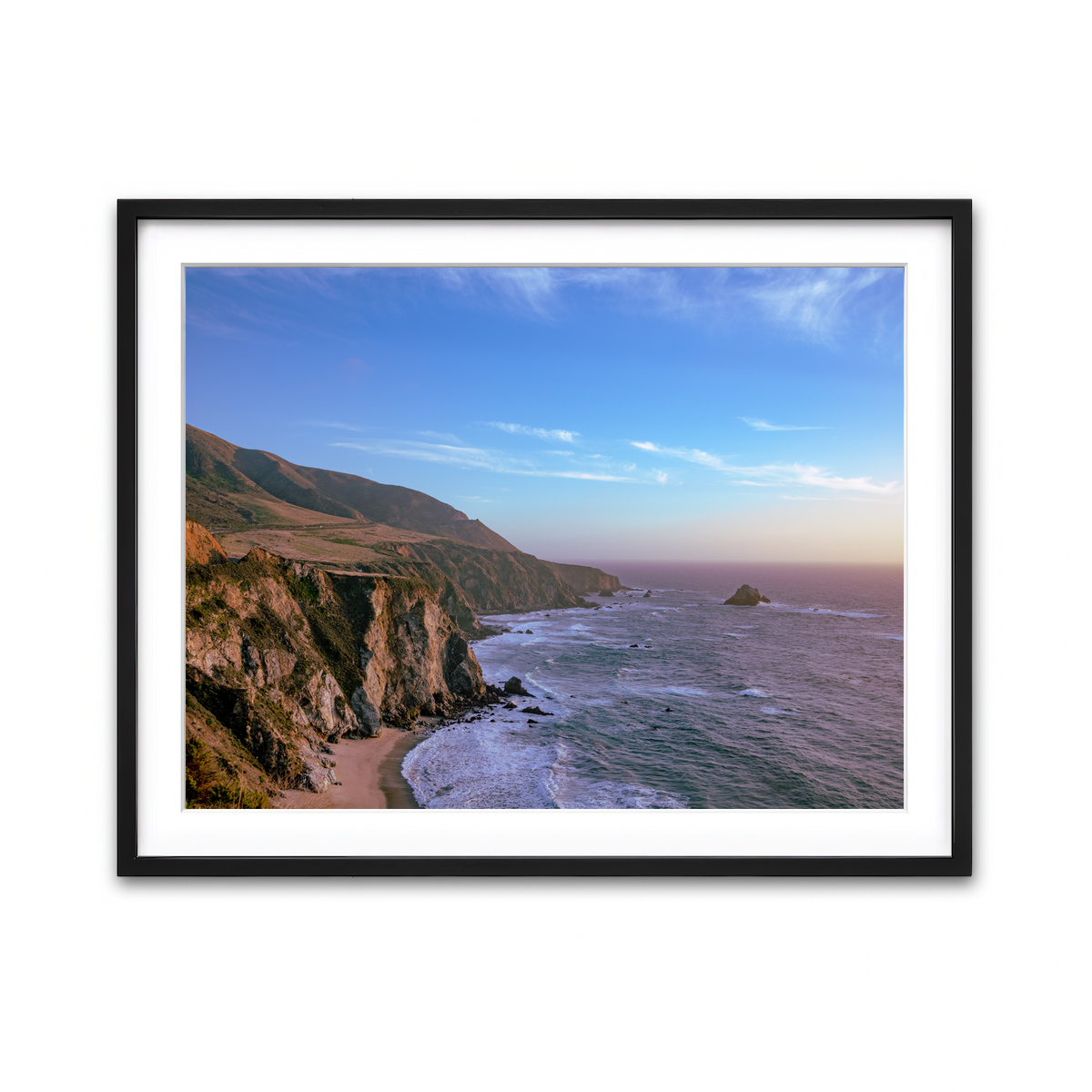 Framed Print 4x3 Black