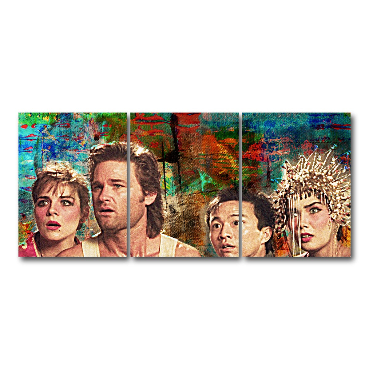 AUTO-MOCKUP WHITE | Big Trouble in Little China | 3 Piece | Gallery Wrap Canvas | group=18x24