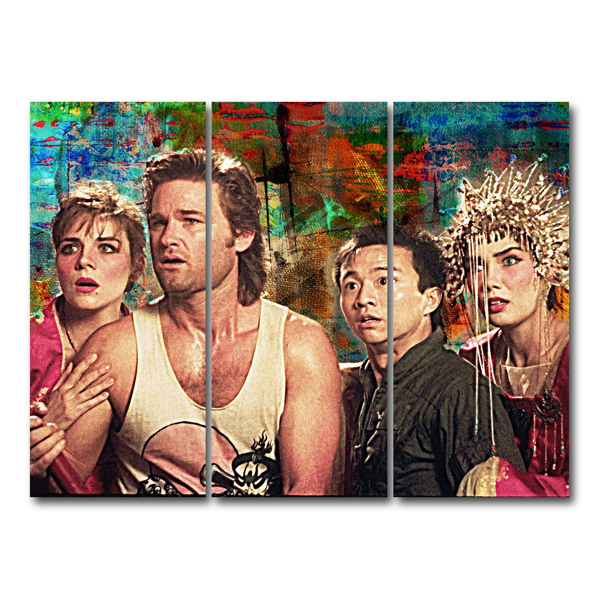 AUTO-MOCKUP WHITE | Big Trouble in Little China | 3 Piece | Gallery Wrap Canvas | group=8x18