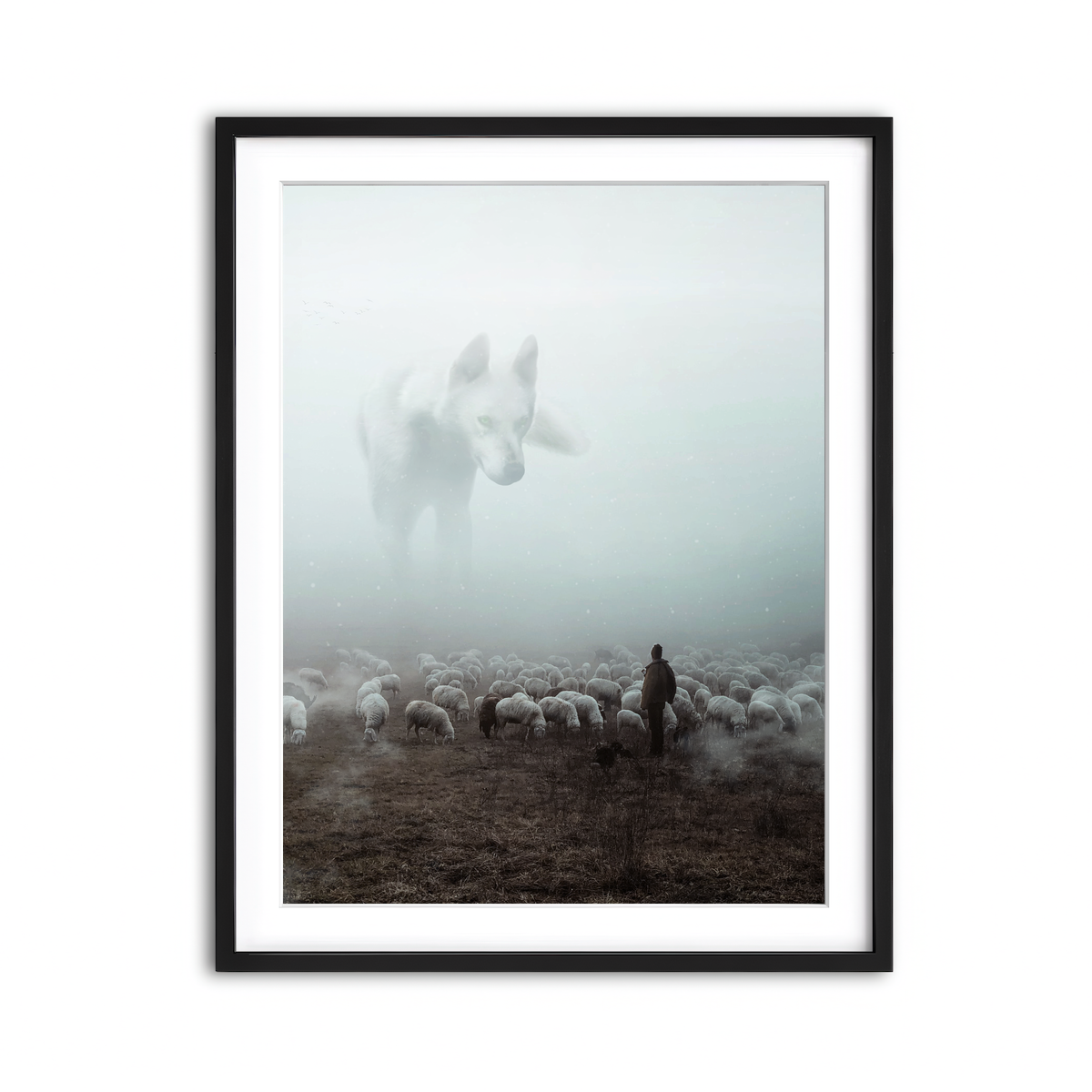 Framed Print 3x4 Black