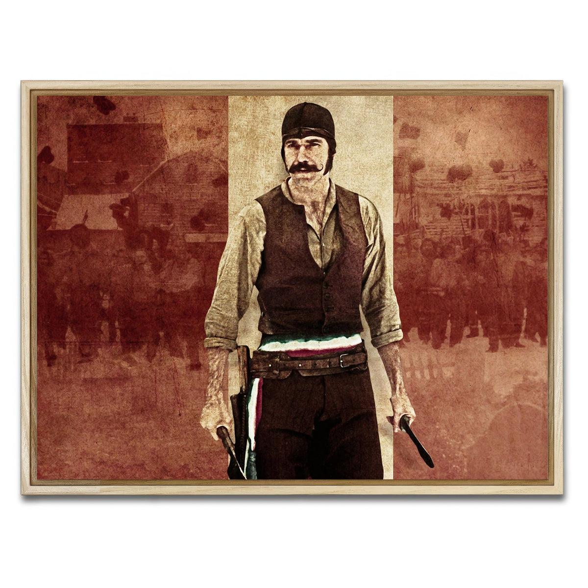 AUTO-MOCKUP WHITE | Bill Cutting | 1 Piece | Natural Framed Canvas | group=4x3